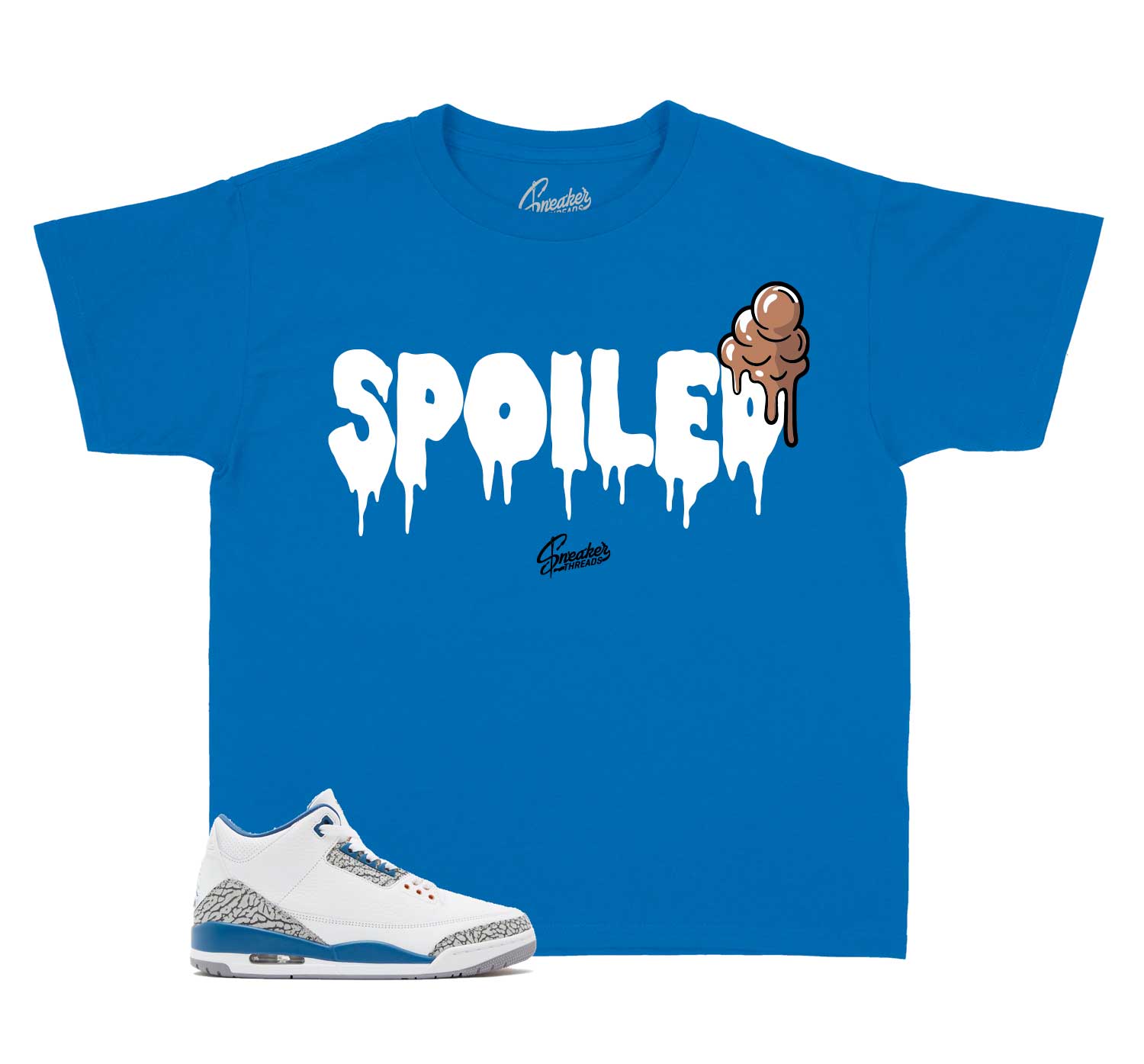 Kids Wizards 3 Shirt - Spoiled - True Blue