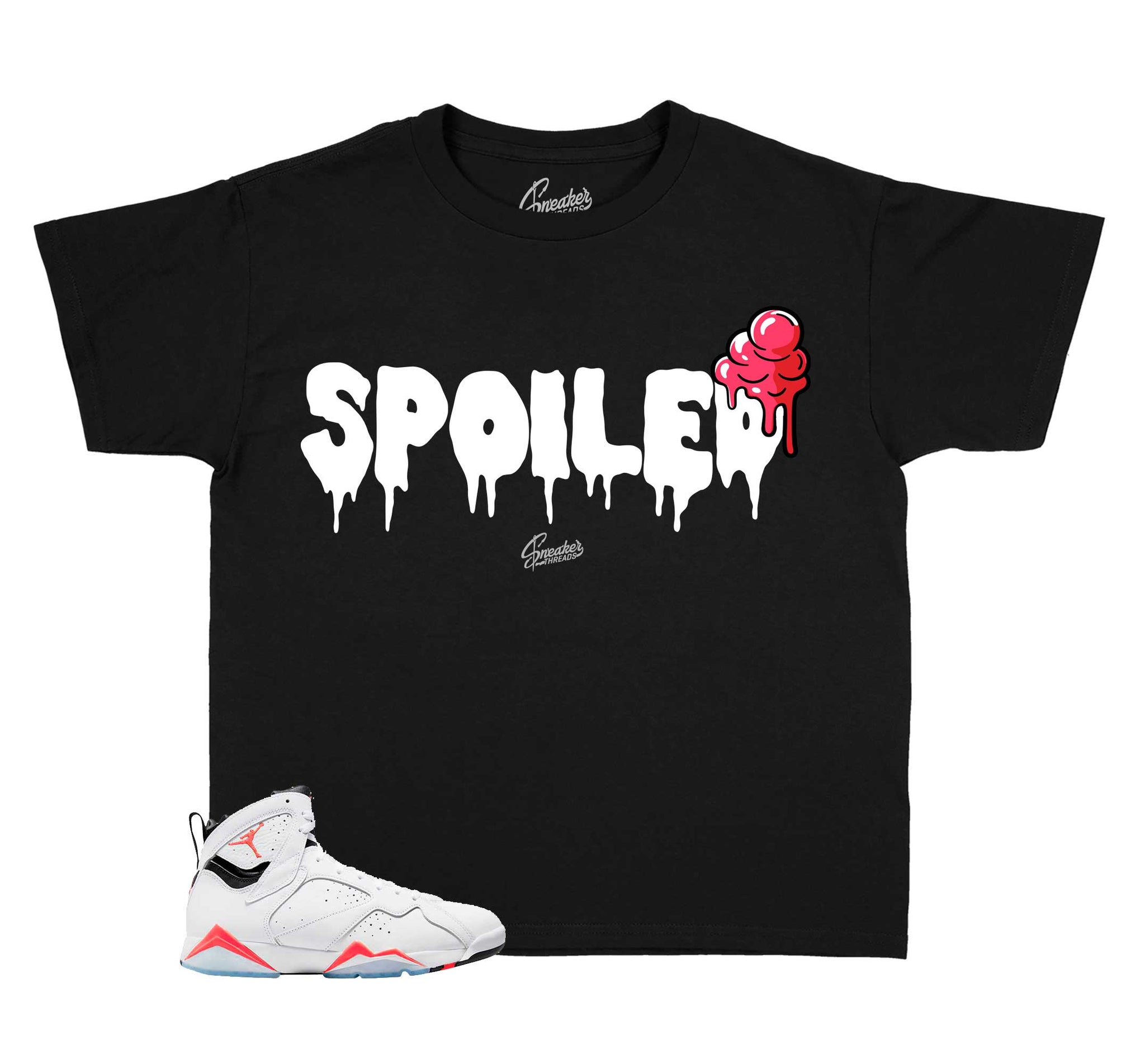 Kids Infrared 7 Shirt - Spoiled - Black