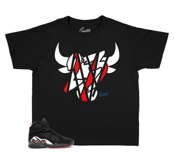 Kids Playoffs 8 Shirt -Bully - Black