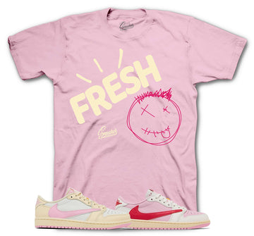 Retro 1 Shy Pink Shirt - Fresh - Shy Pink