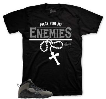 Retro 10 Shadow Shirt - Enemies - Black