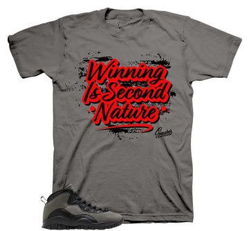 Retro 10 Shadow Shirt - Second Nature - Black
