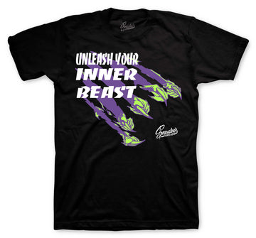 Retro 11 Inner Beast Shirt - Unleash - Black