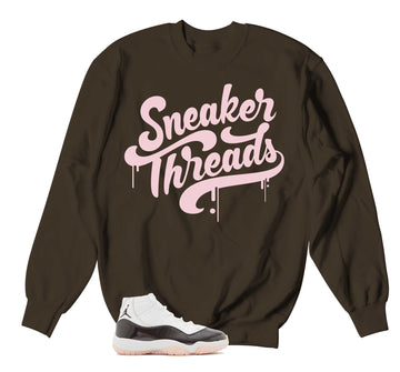 Retro 11 Neapolitan Sweater - ST Drip - Brown