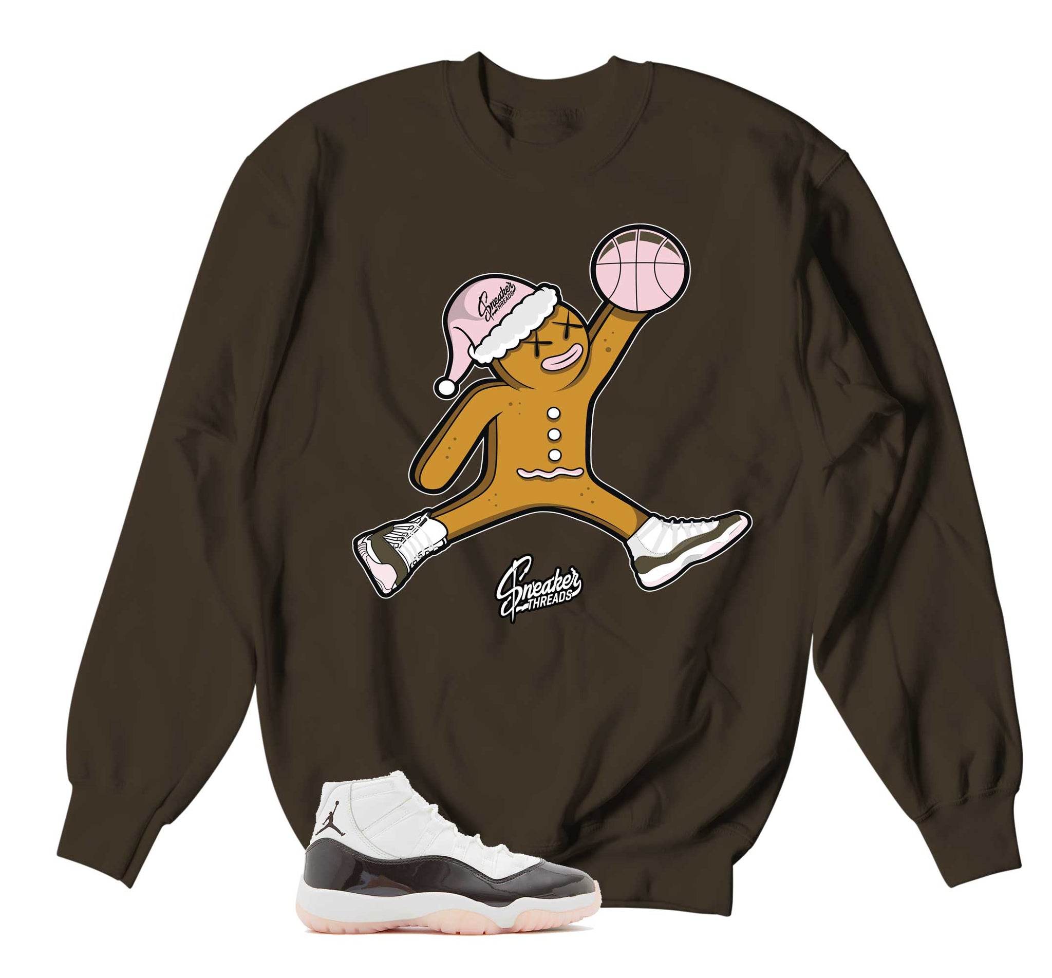 Retro 11 Neapolitan Sweater - Gingerair - Brown