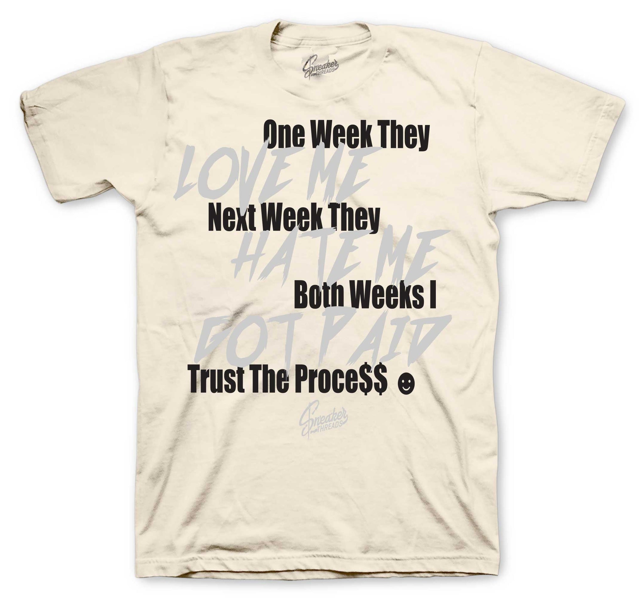 Retro 11 Pearl Shirt - Trust The process - Sail