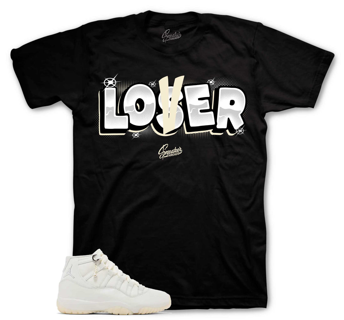 Retro 11 Pearl Shirt - Loser Lover - Black