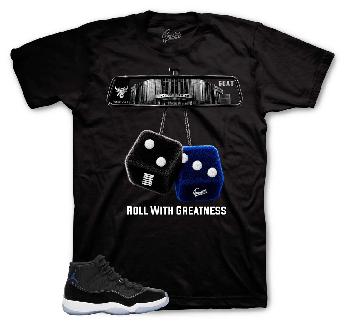 Rear View T-Shirt | Matches Jordan 11 Space Jam