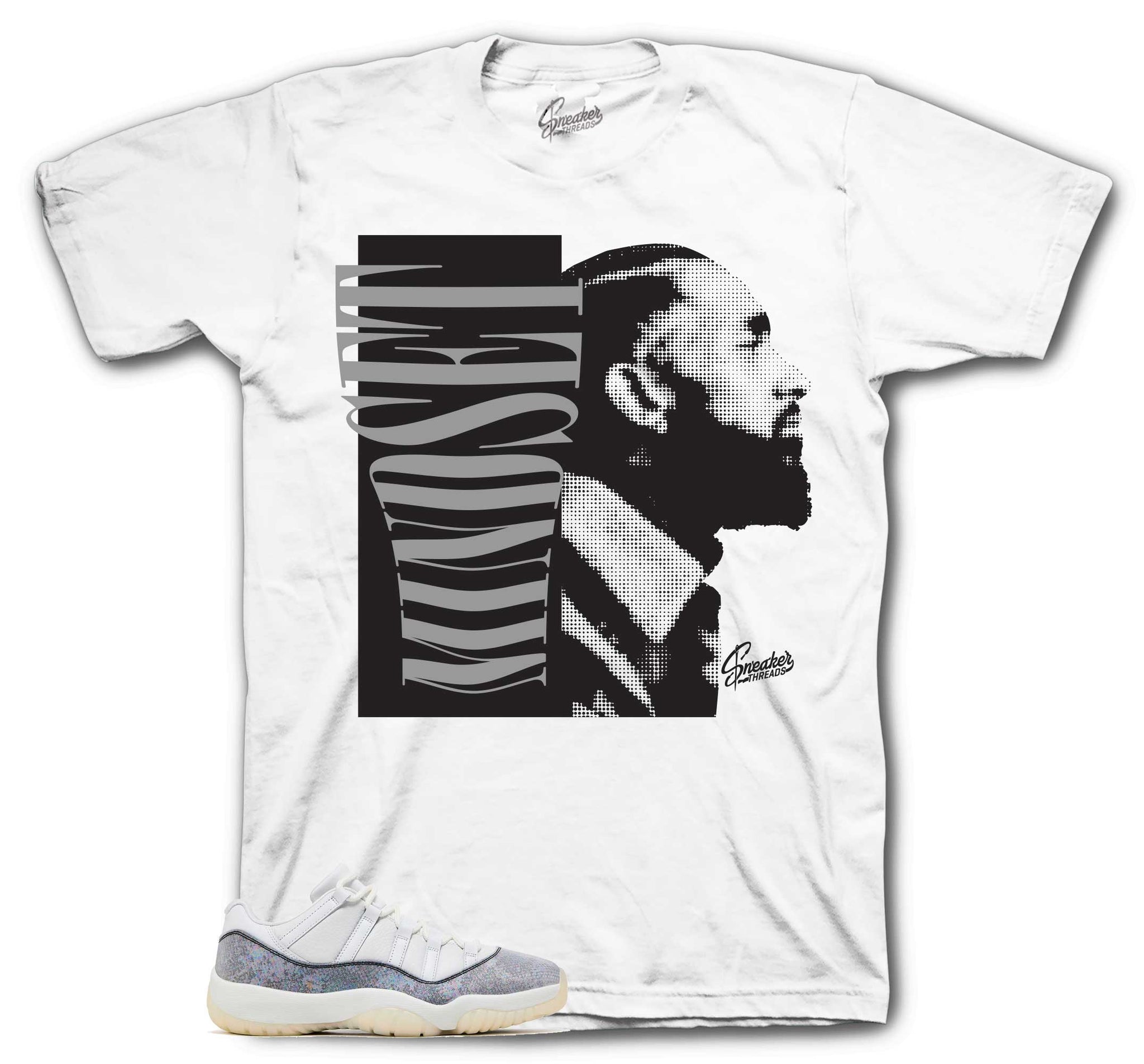 Retro 11 Year Of The Snake Shirt - Mindset - White