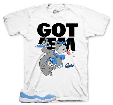 Retro 11 University Shirt - Finessed - White