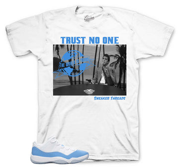 Retro 11 University Shirt - Tony knows - White