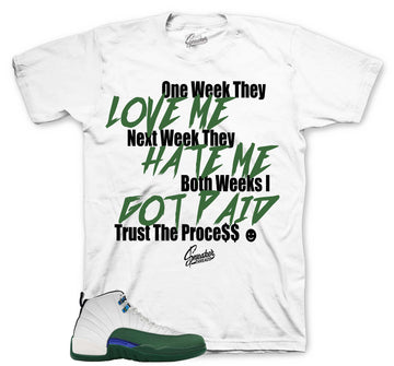 Trust The Process T-Shirt | Matches Jordan 12 Bucks