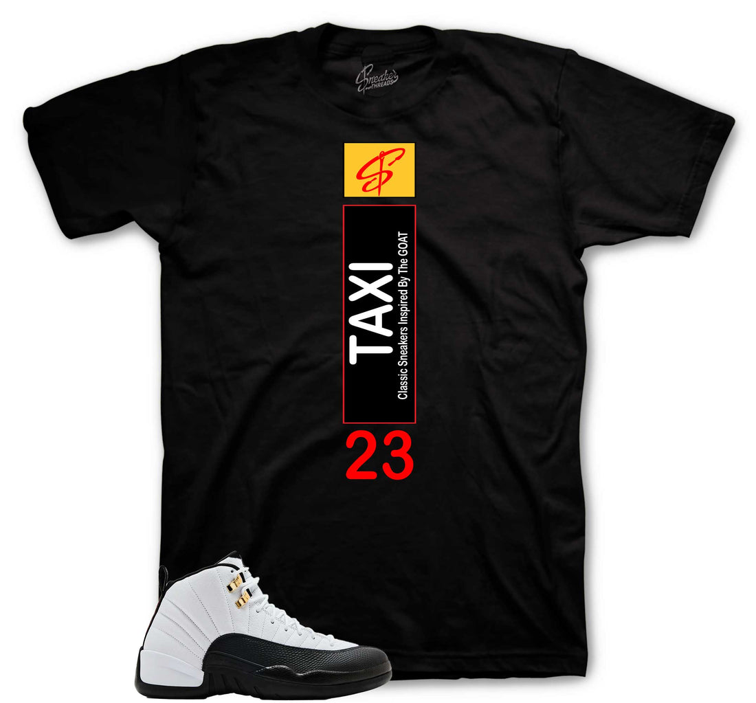 Retro 12 Taxi Shirt - Heel Tab