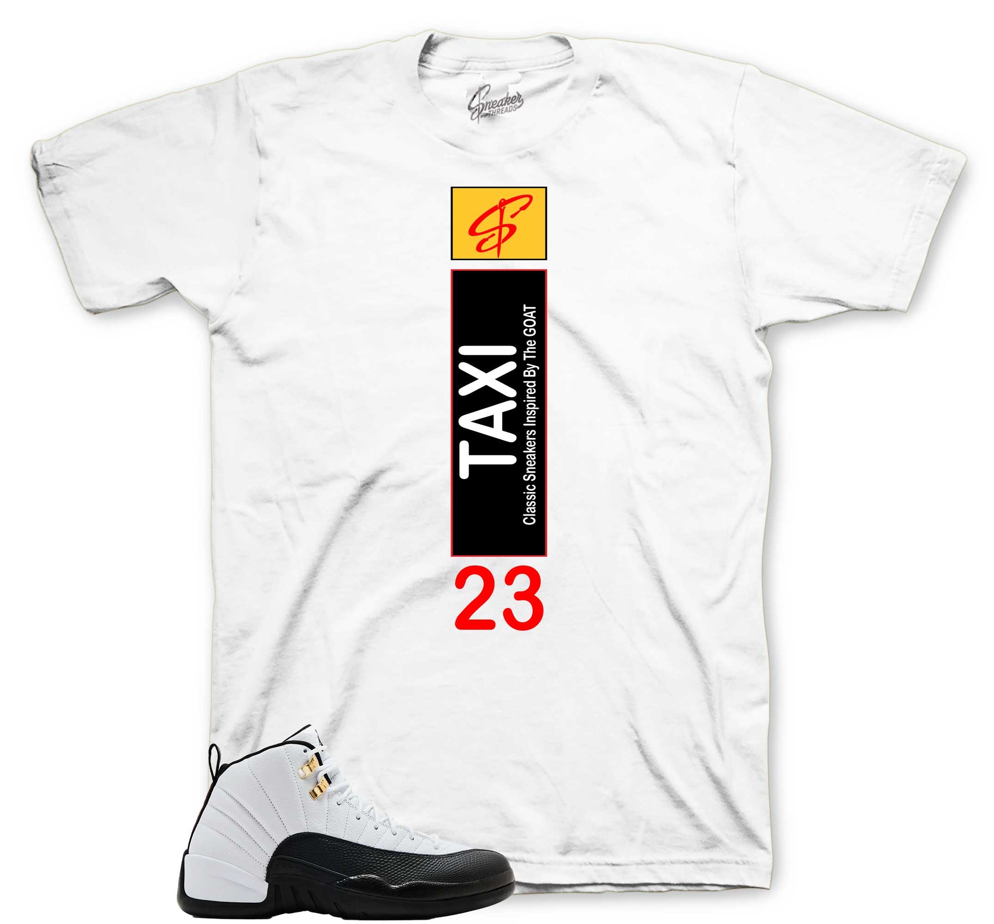 Retro 12 Taxi Shirt - Heel Tab