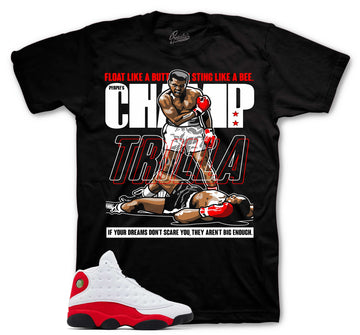 Retro 13 Chicago Shirt - Trilla - Black
