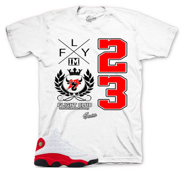 Retro 13 Chicago Shirt - Crest