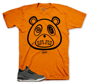 Retro 3 Fear Shirt - ST Bear - Orange