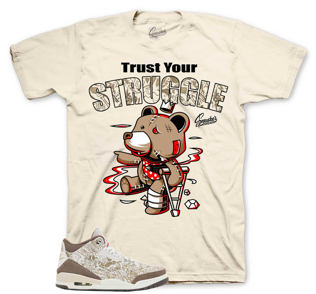 Retro 3 Laser Palomino Shirt - Trust Your Struggle