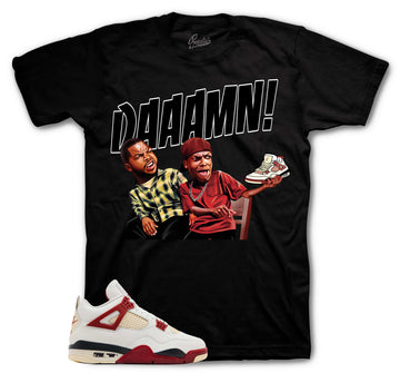 Retro 4 Brick After Brick Shirt - Daamn - Black