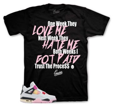 Retro 4 Toro Bravo Shirt - Trust The Process - Black