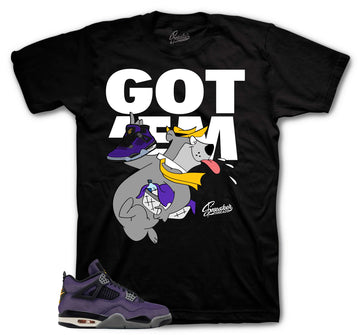 Retro 4 Imperial Purple Shirt - Finessed