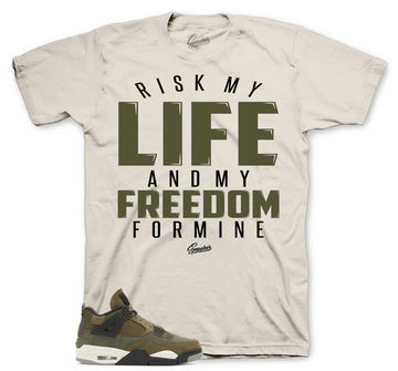 Retro 4 Craft Olive Shirt - My Life - Natural