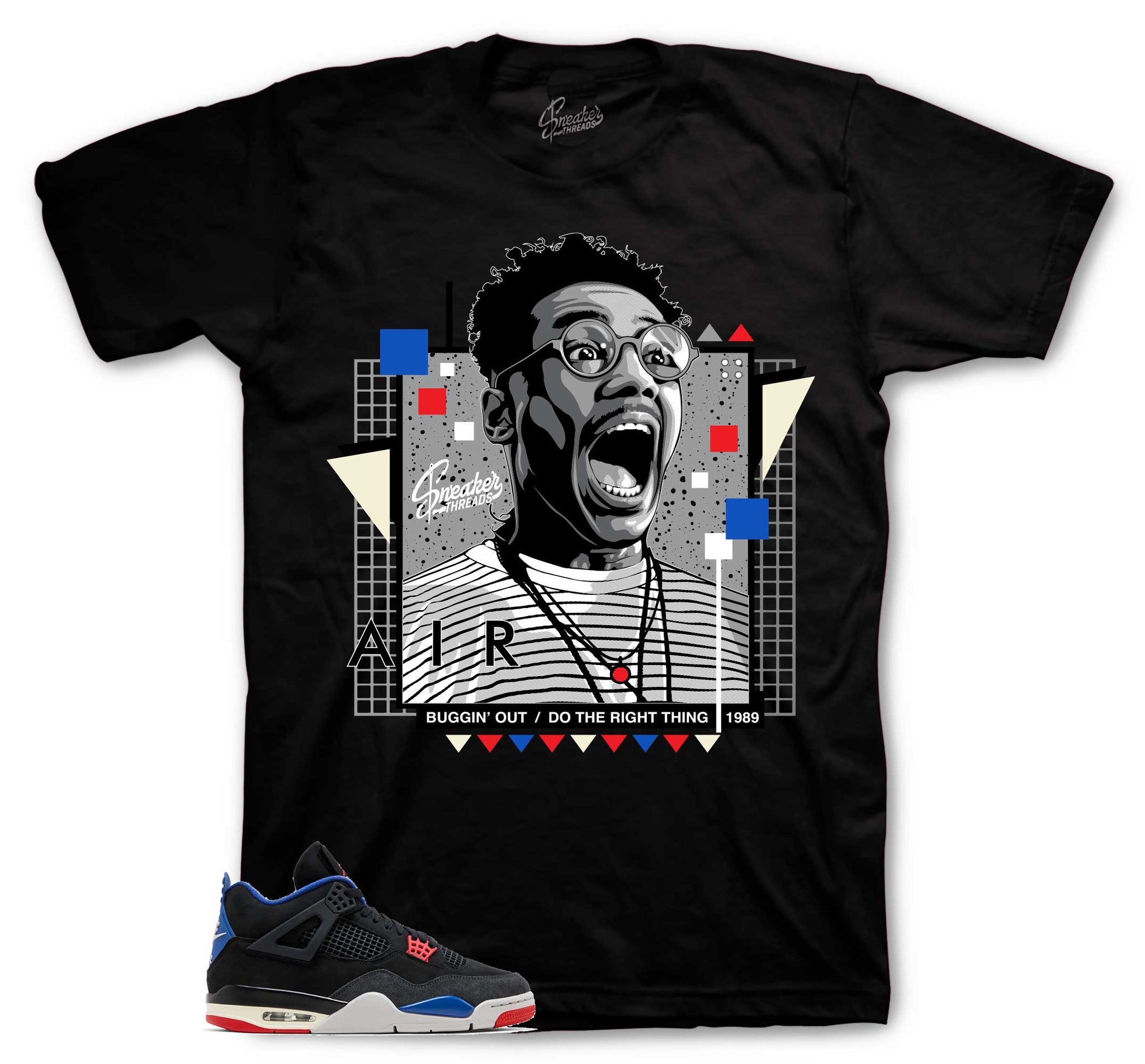 Retro 4 Rare Air Shirt - Buggin Out - Black