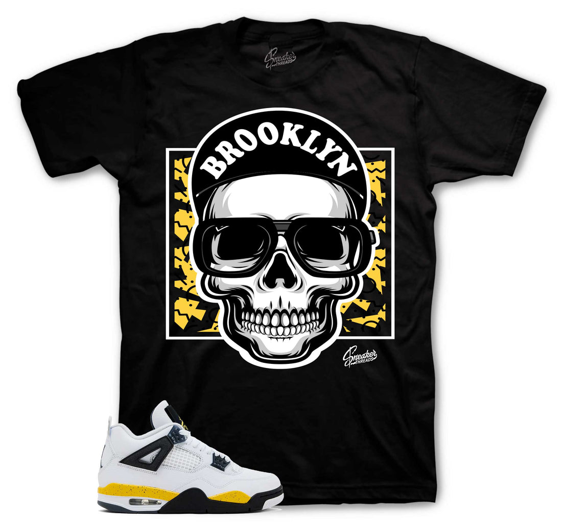 Retro 4 Tour Yellow Shirt - Fresh 2 Death