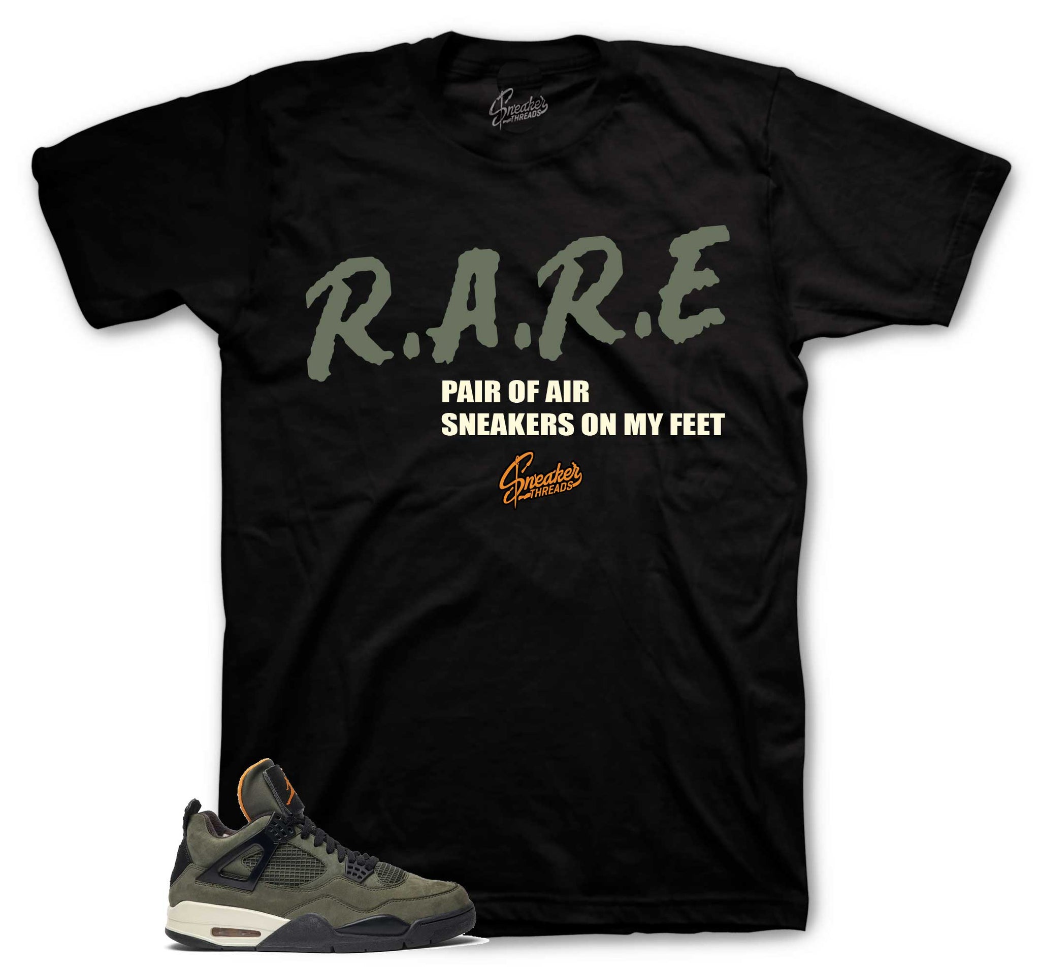 Retro 4 Deep Green - Rare Air - Black