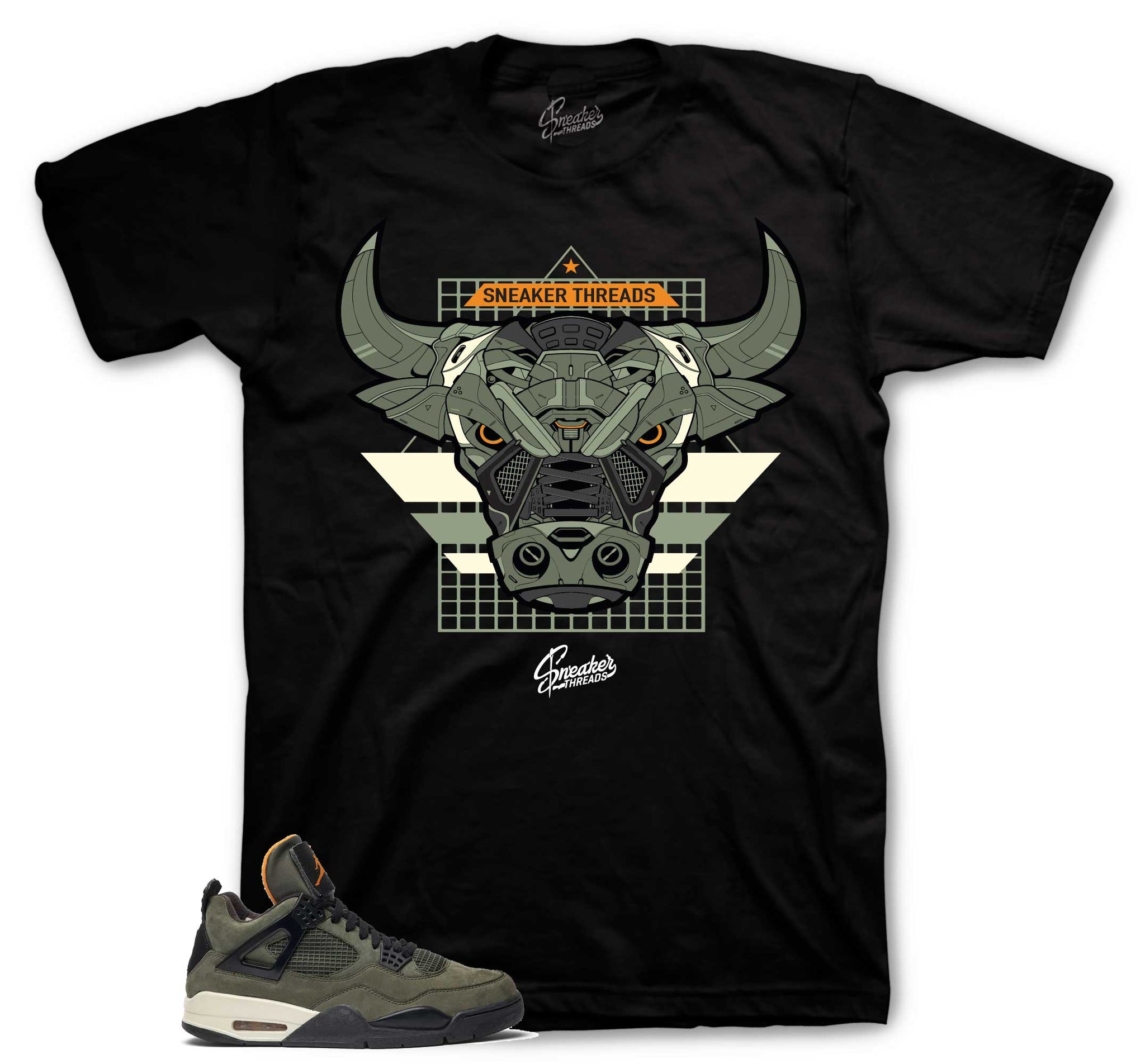 Retro 4 Deep Green - War Bully - Black