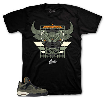 Retro 4 Deep Green - War Bully - Black