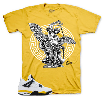Retro 4 Tour Yellow Shirt - Archangel - Yellow