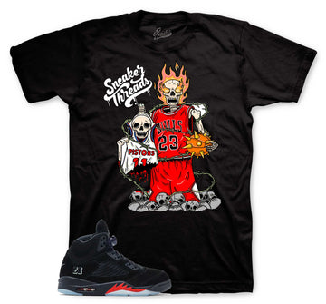 Finish Him T-Shirt | Matches Jordan 5 Halloween