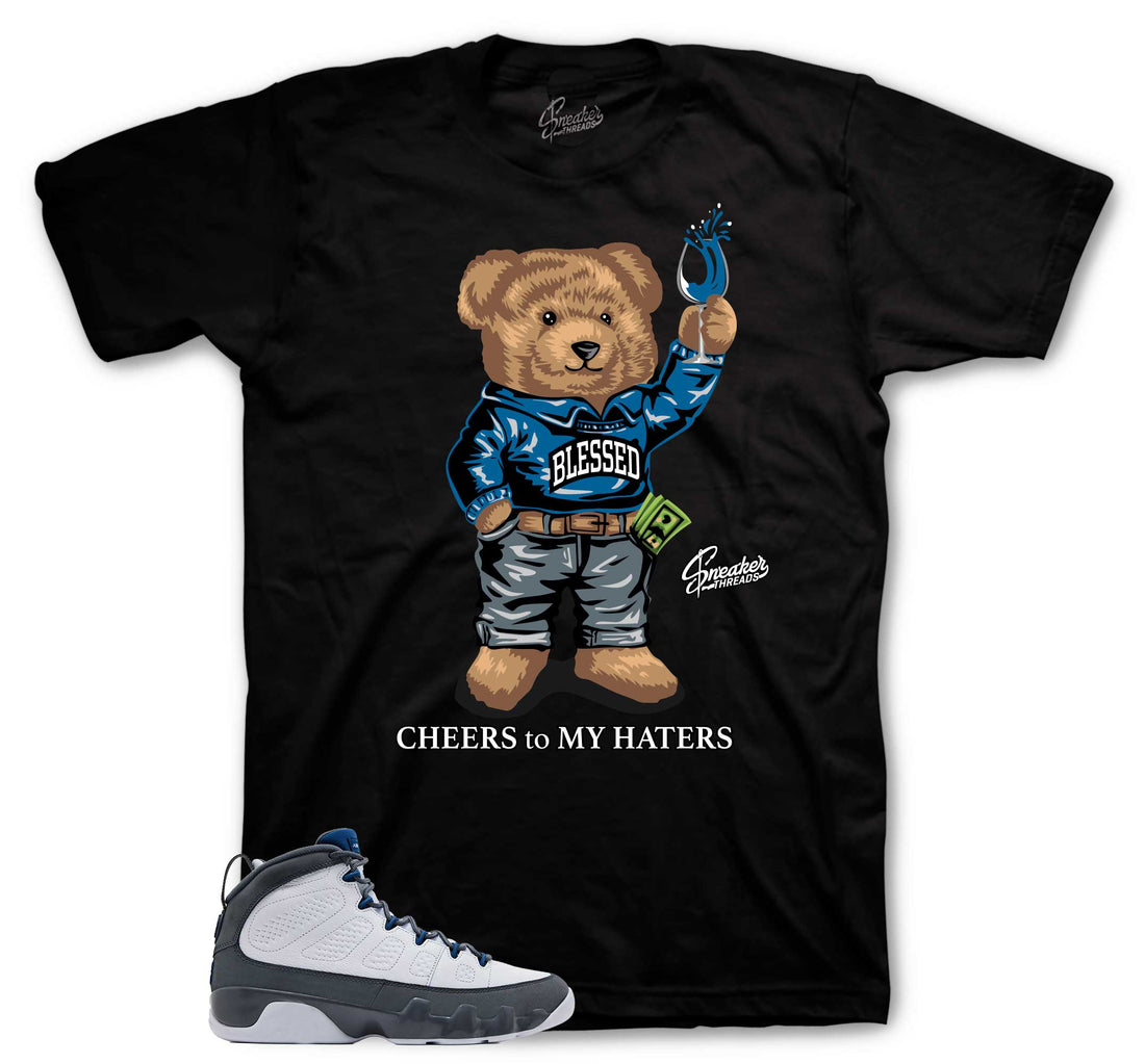 Retro 9 Flint Grey Shirt - Cheers Bear