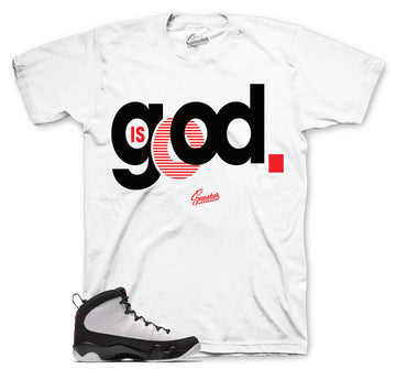God is Good T-Shirt | Matches Jordan 9 OG
