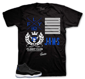 Flight Crest T-Shirt | Matches Jordan 11 Space Jam