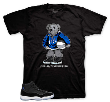Icy Bear T-Shirt | Matches Jordan 11 Space Jam