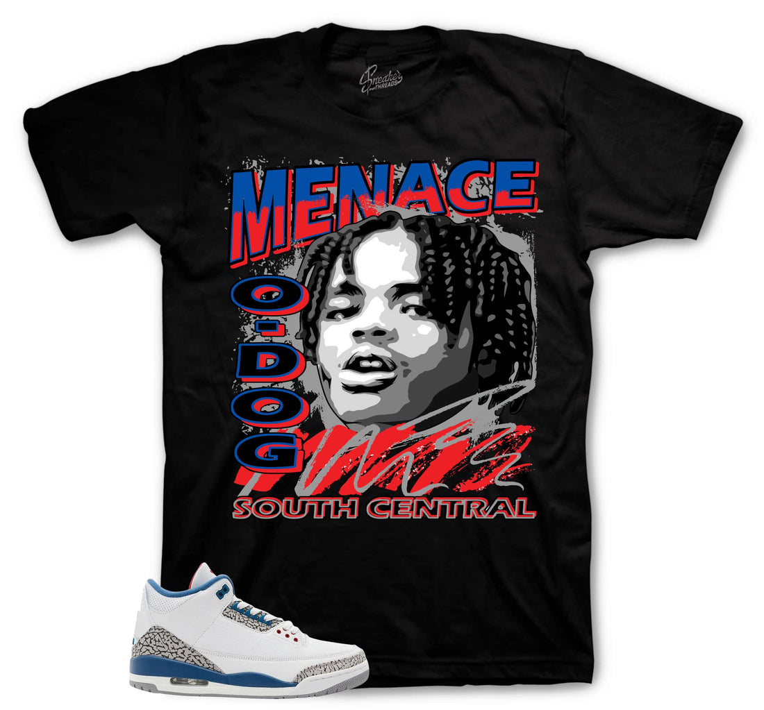 Retro 3 True Blue Shirt - Nineties