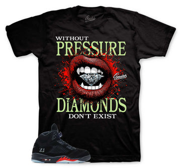 Without Pressure T-Shirt | Matches Jordan 5 Halloween
