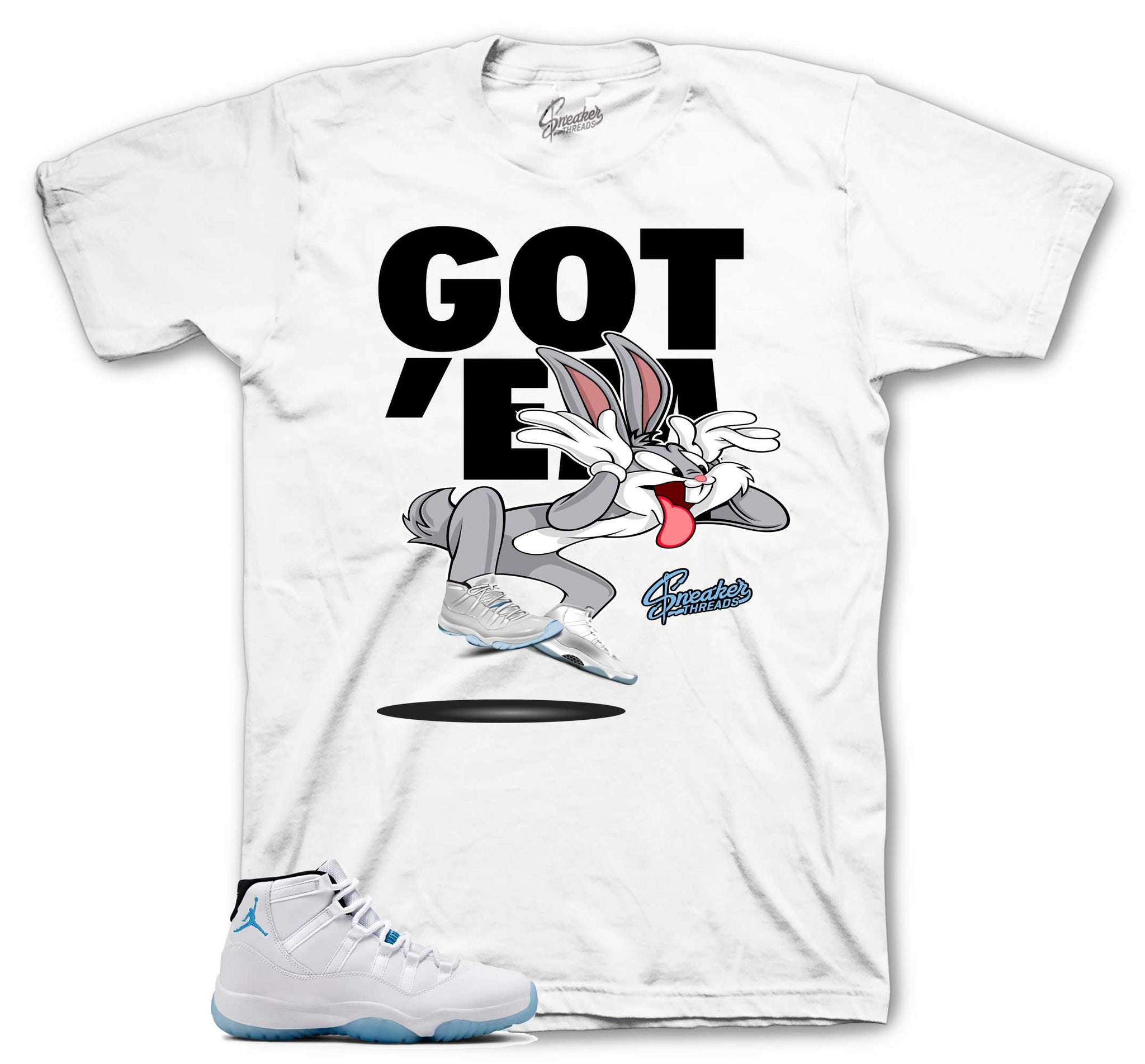 Retro 11 Legend Blue Shirt - Copped Em