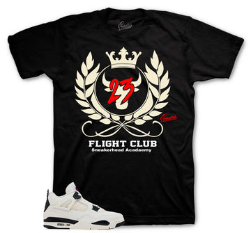 Retro 4 Flight Club Shirt - Academy