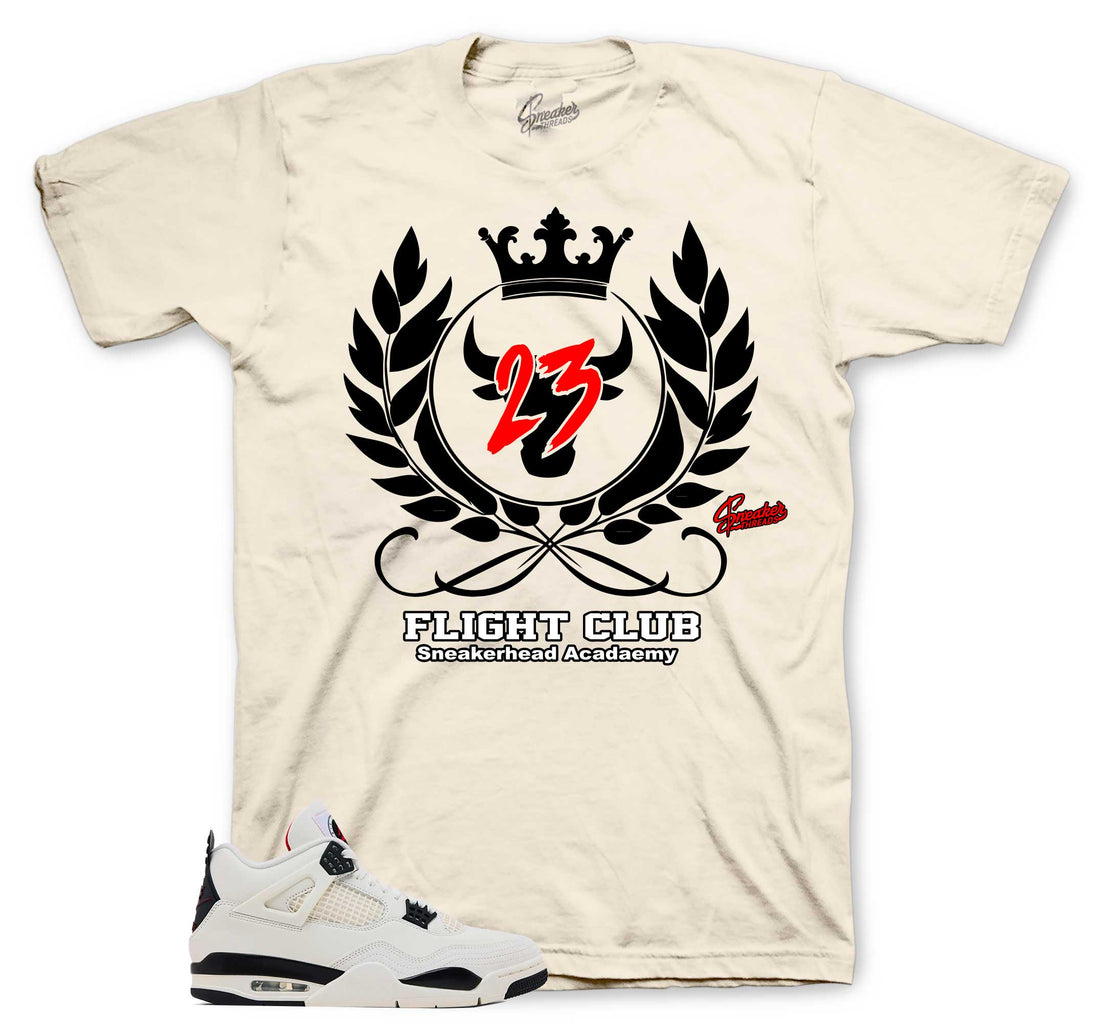 Retro 4 Flight Club Shirt - Academy