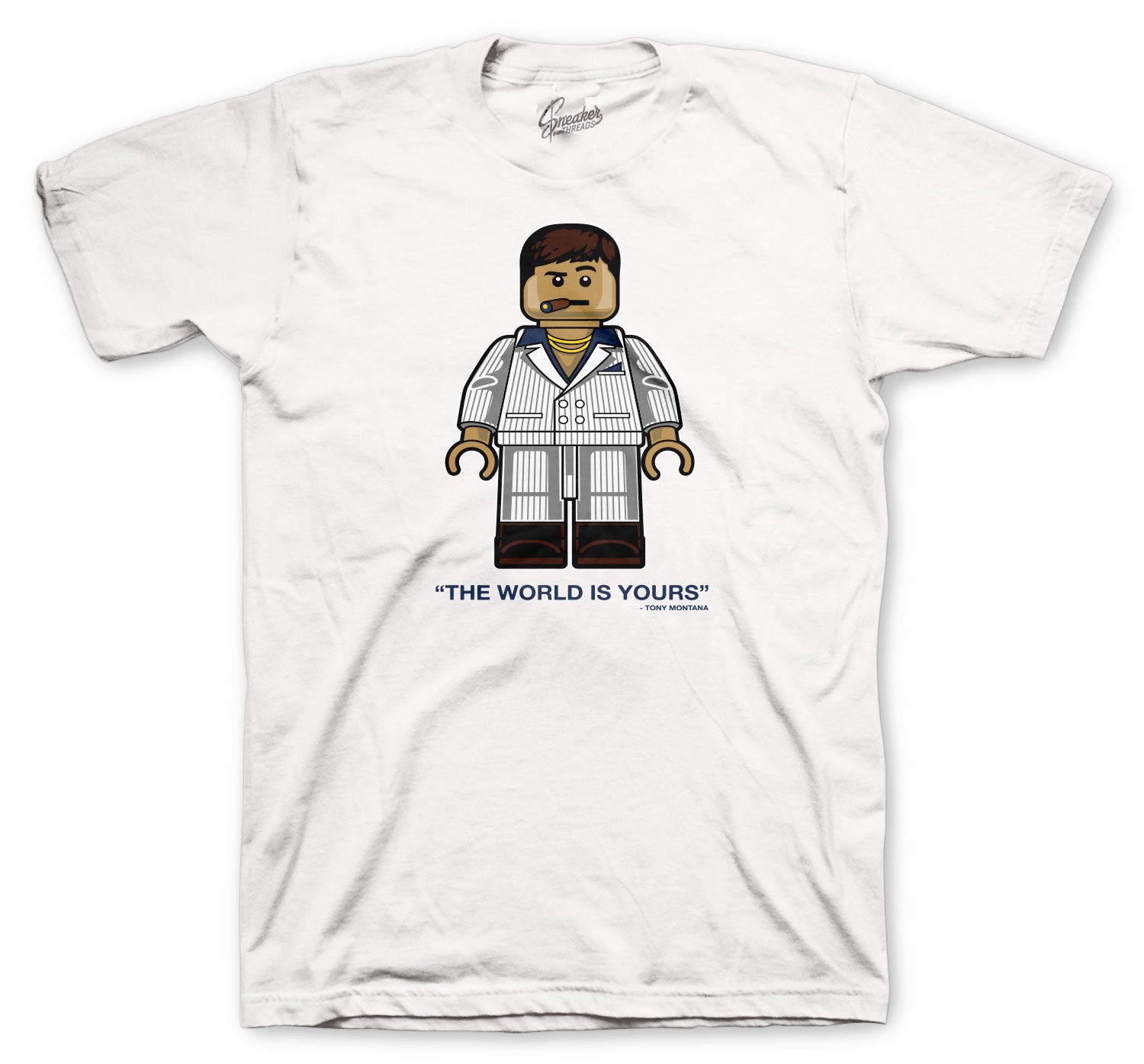 Retro 13 Flint Shirt - Tony Bic - White