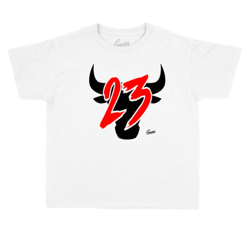 Kids Satin Snake 1 shirt - Toro - White