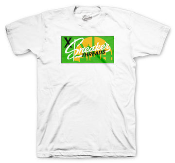 Retro 10 Seattle Shirt - ST City Box - White