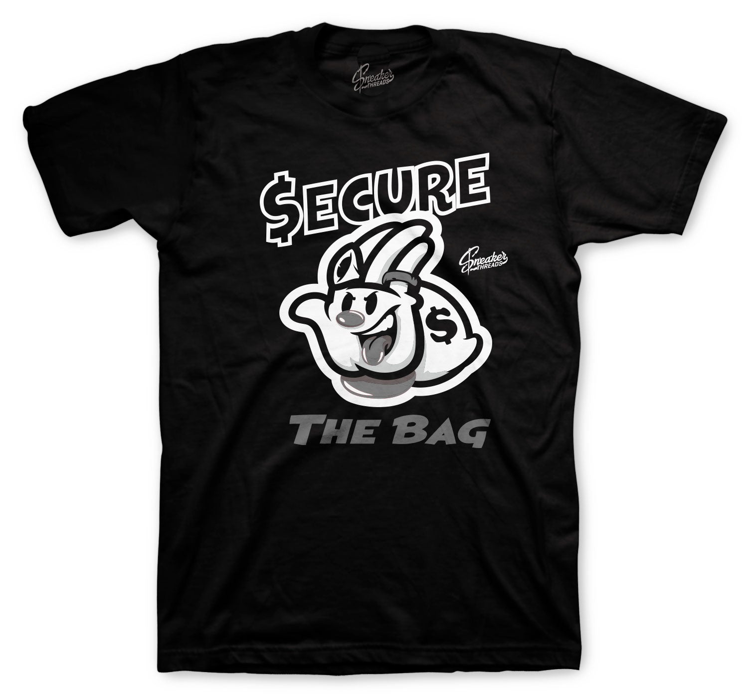 Foamposite Anthracite Shirt - Secure Bag - Black