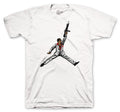 Fire Red Jordan 4 sneaker collection matches with mens tees