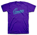 Grape Jordan 5 sneaker collection matches with shirts 