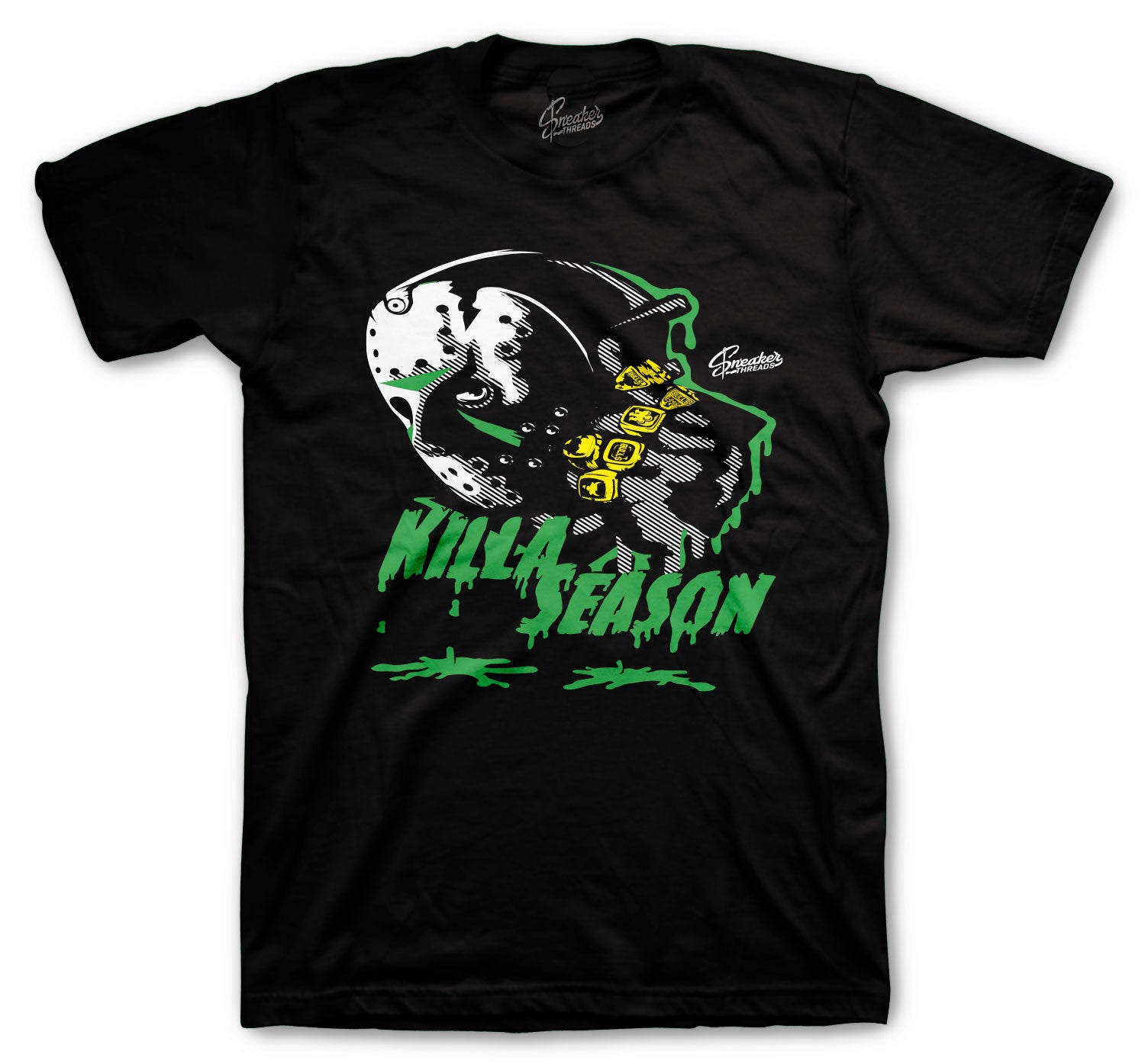 Retro 1 Lucky Green Shirt - Killa Season - Black