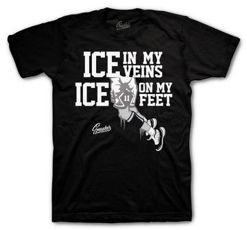 Retro 11 Jubilee Shirt - Ice In My Veins - Black